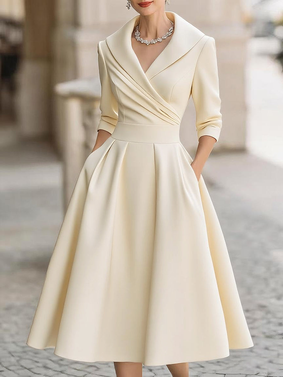 Lea | Elegante Midi-jurk