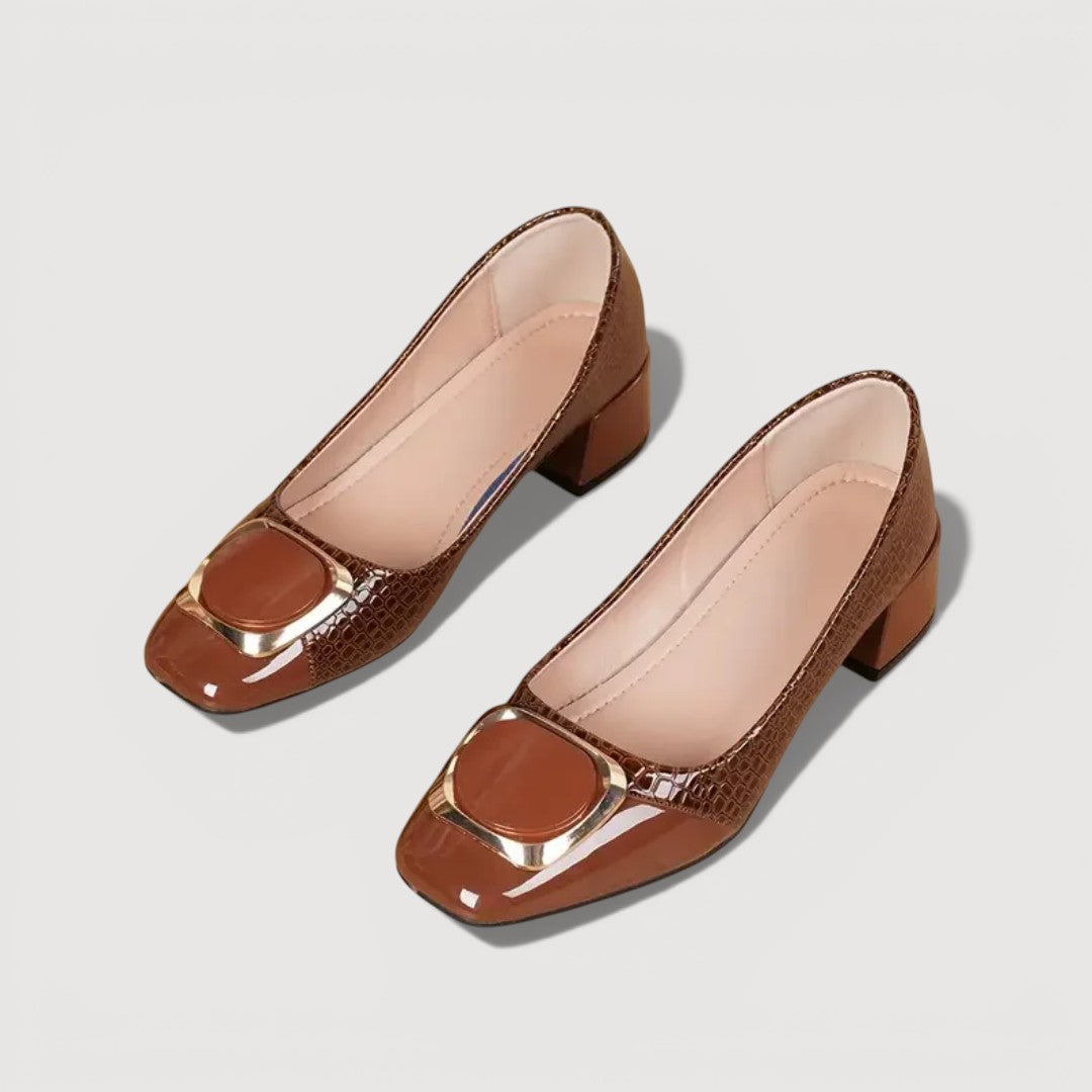 Vika | Stijlvolle Comfortabele Orthopedische Leren Hakken