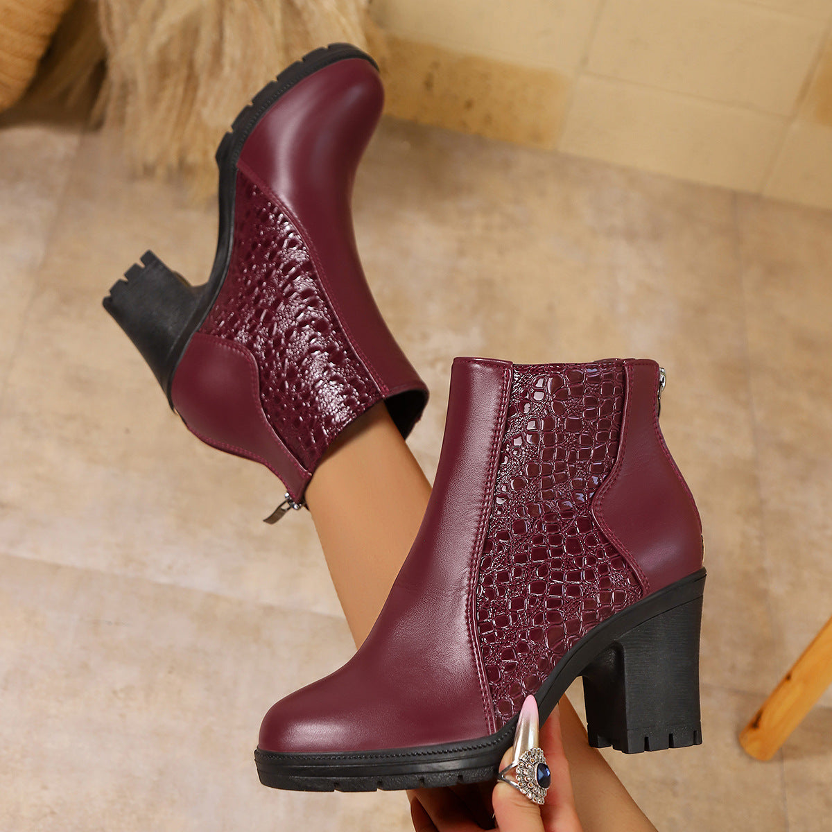 Karo | schoenen met dikke hak