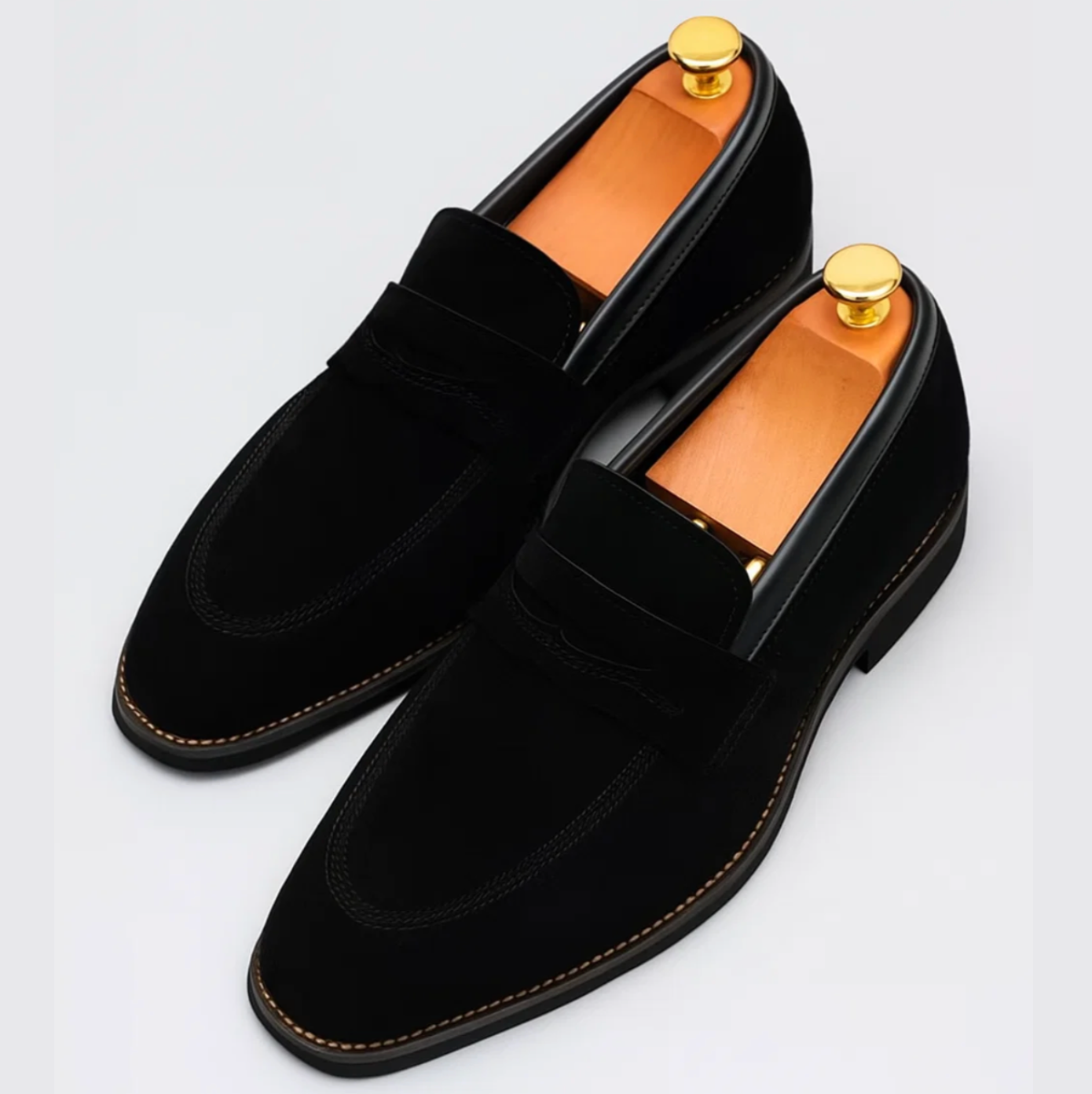 NoirVelvet Suede Loafer
