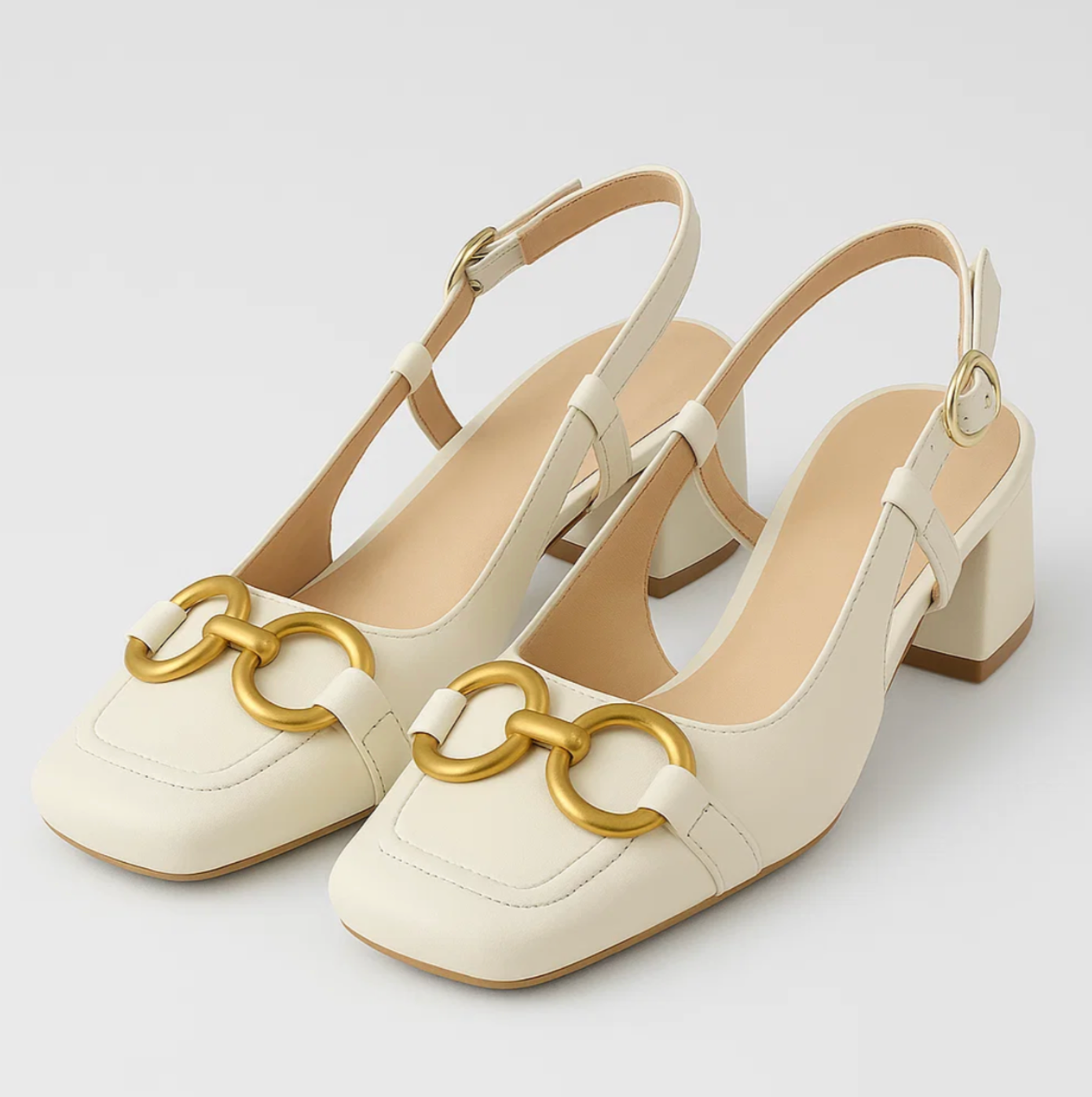 Novara | Slingback open hakken