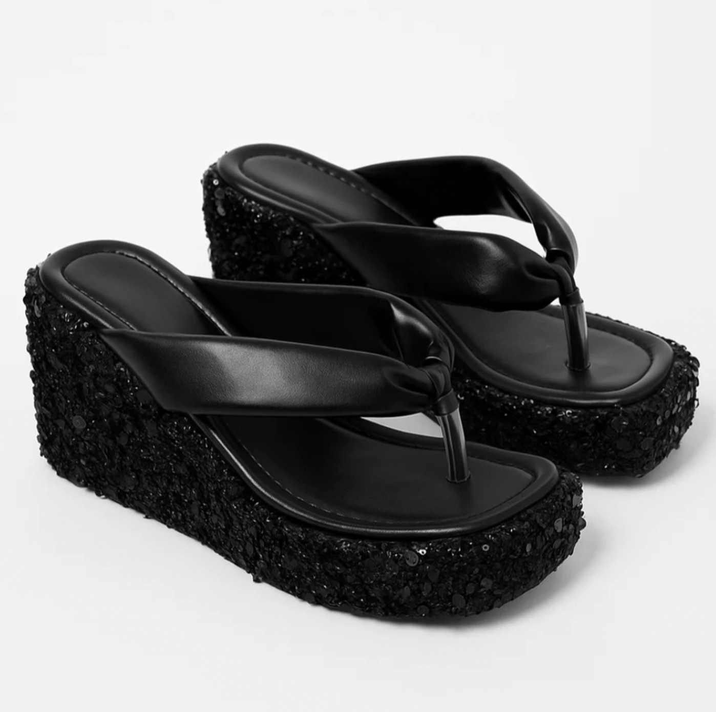 Glitter sandalen