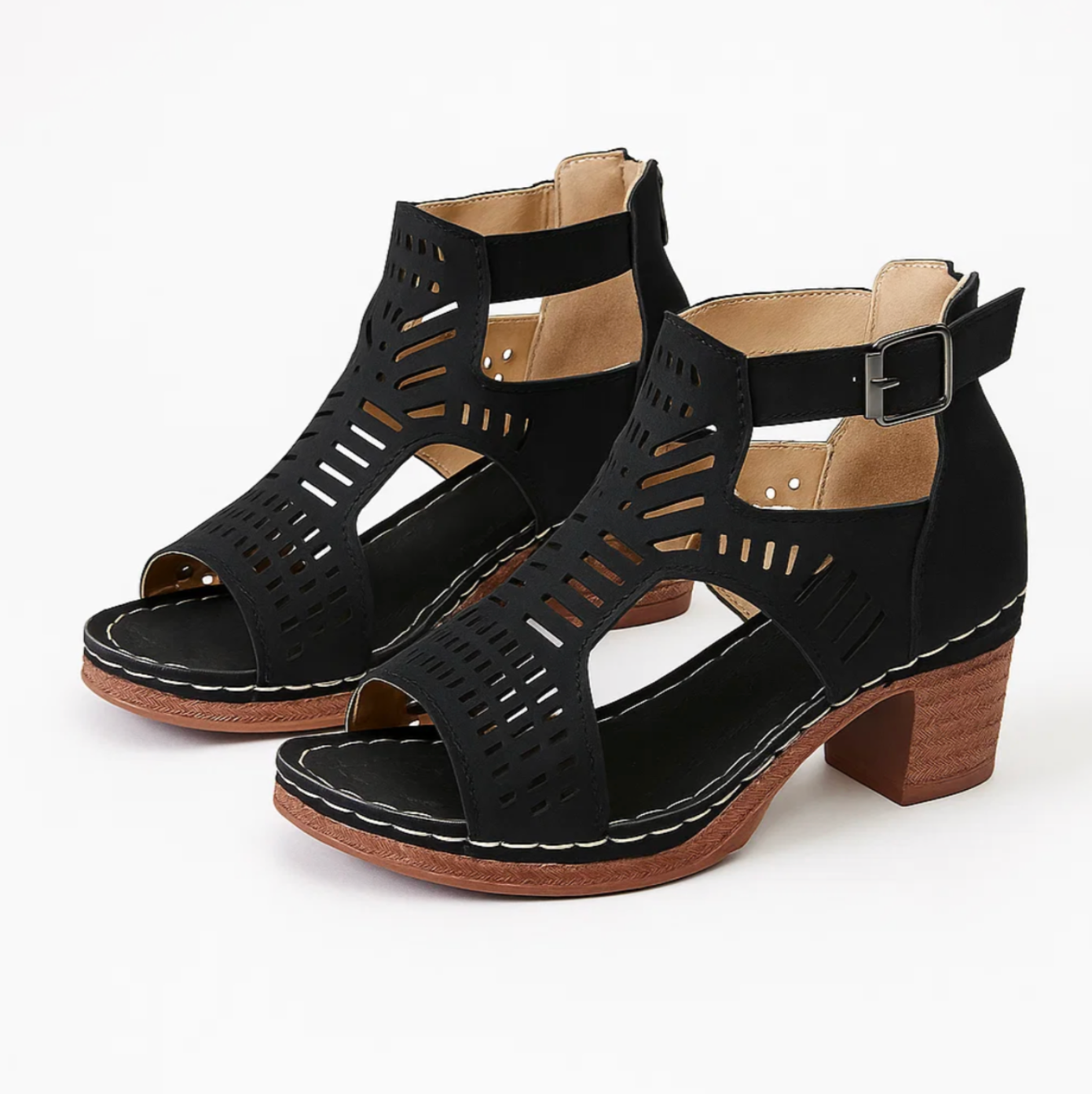 Cut-Out OrthoLuxe Sandalen