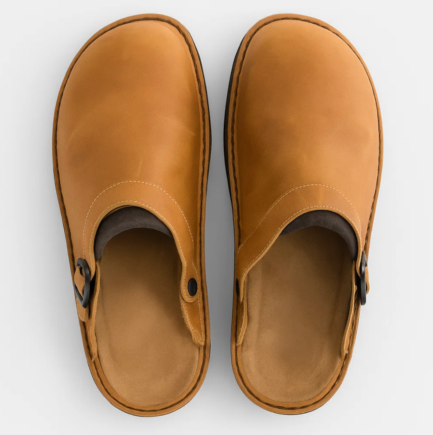 Lederen Comfort Clog