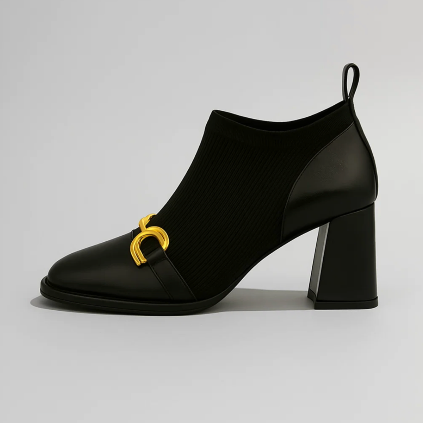 Novara | Knit Block Heels