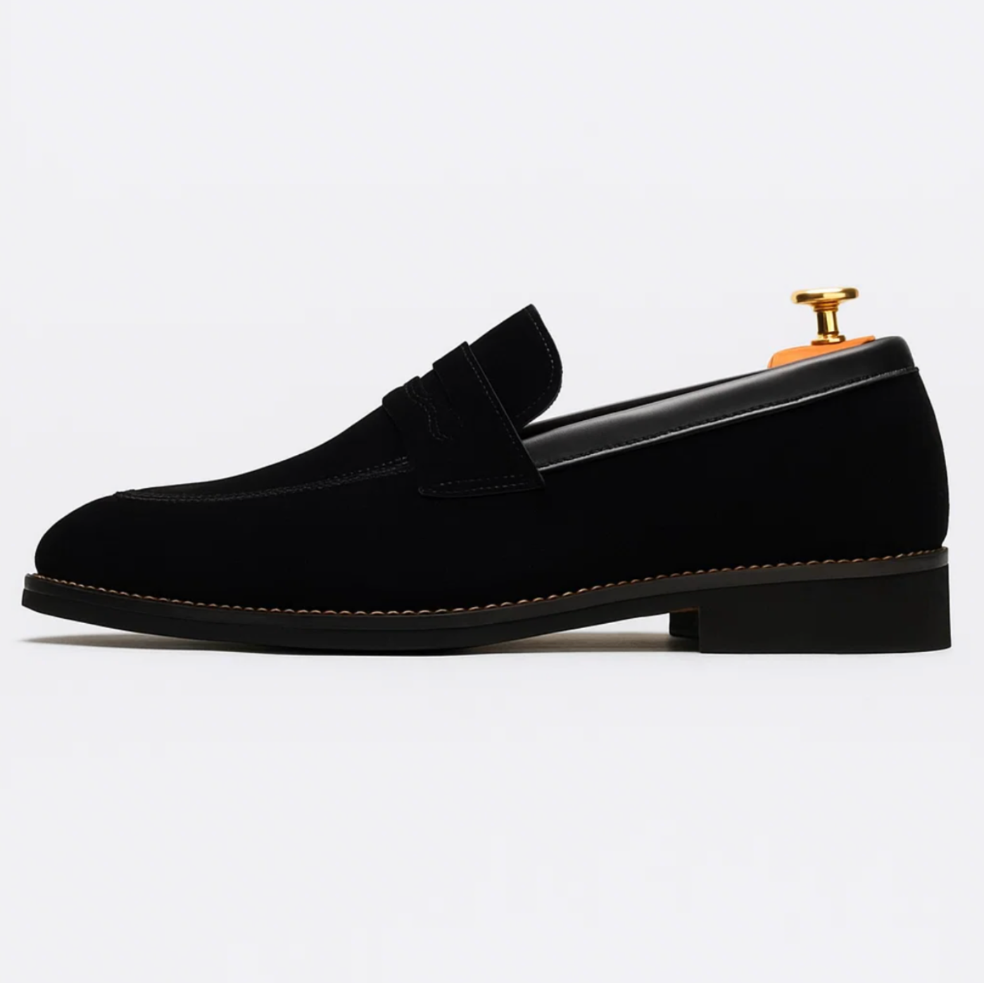 NoirVelvet Suede Loafer