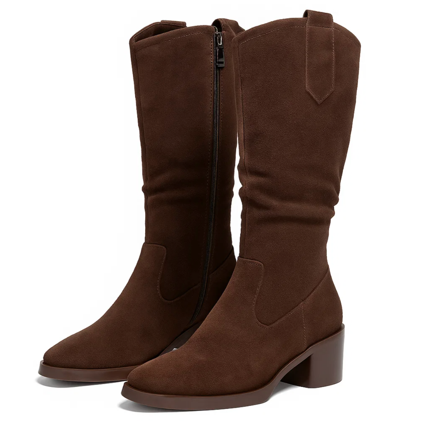 Luna Suede Mid–Boots