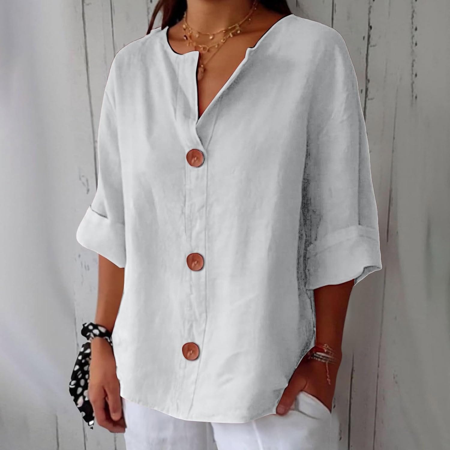 Verna | Breezy Linnen Shirt