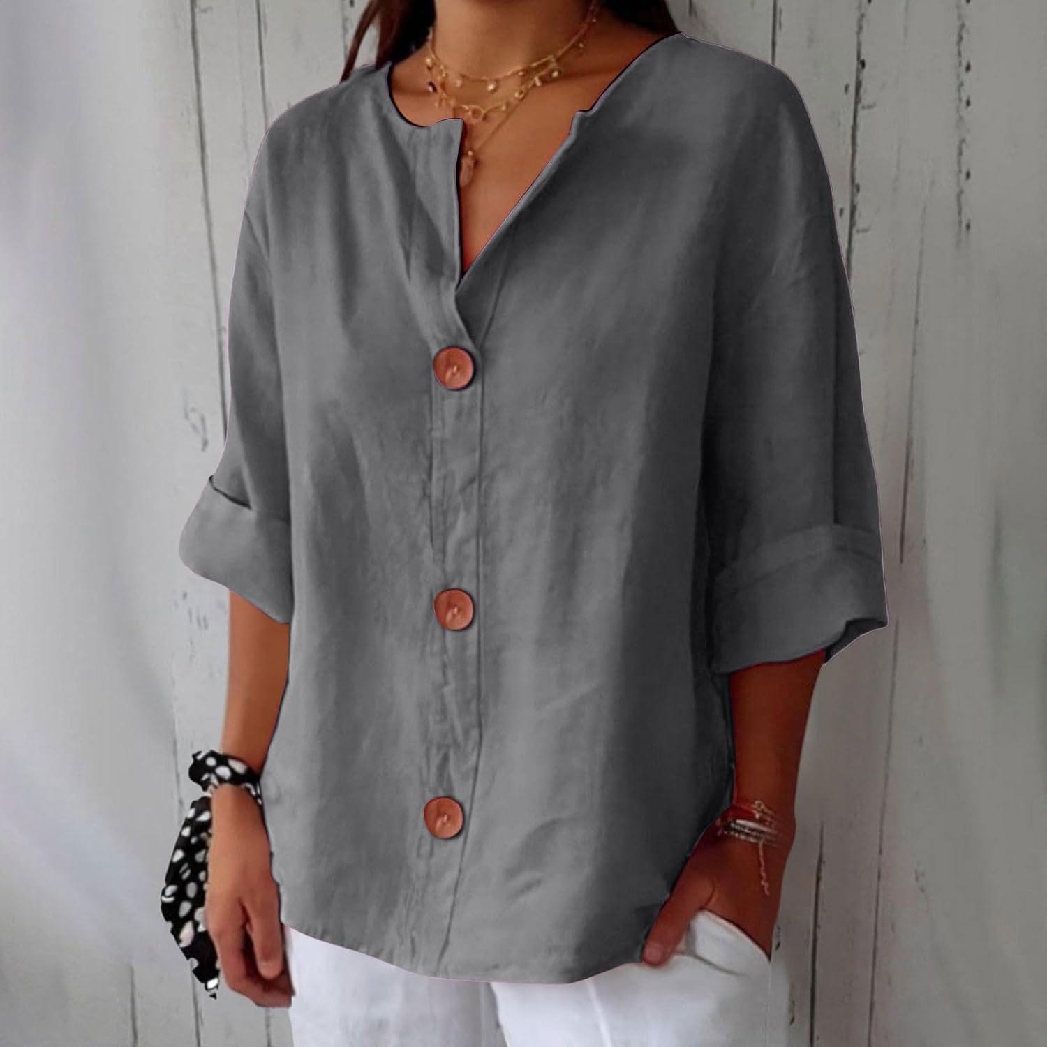 Verna | Breezy Linnen Shirt