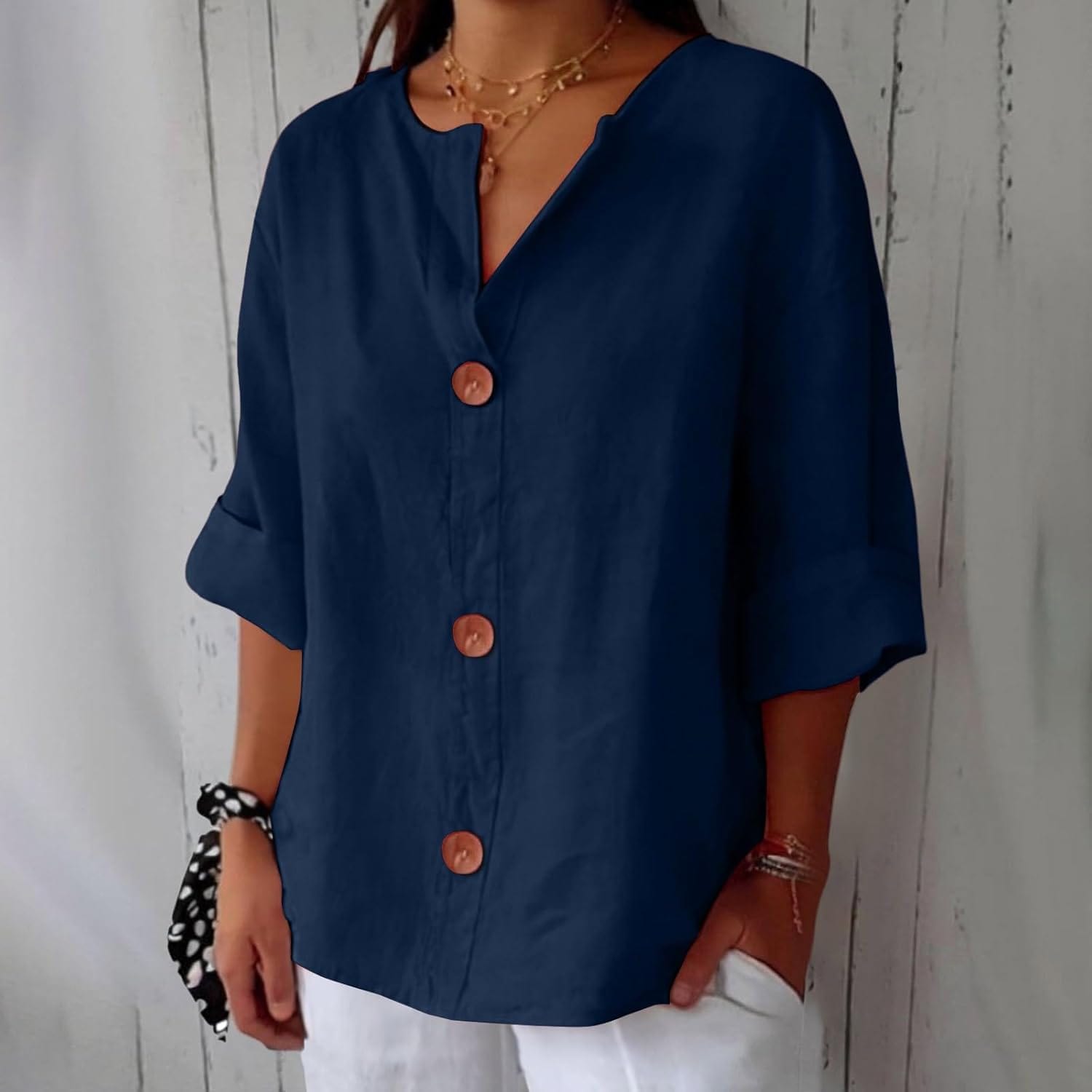 Verna | Breezy Linnen Shirt