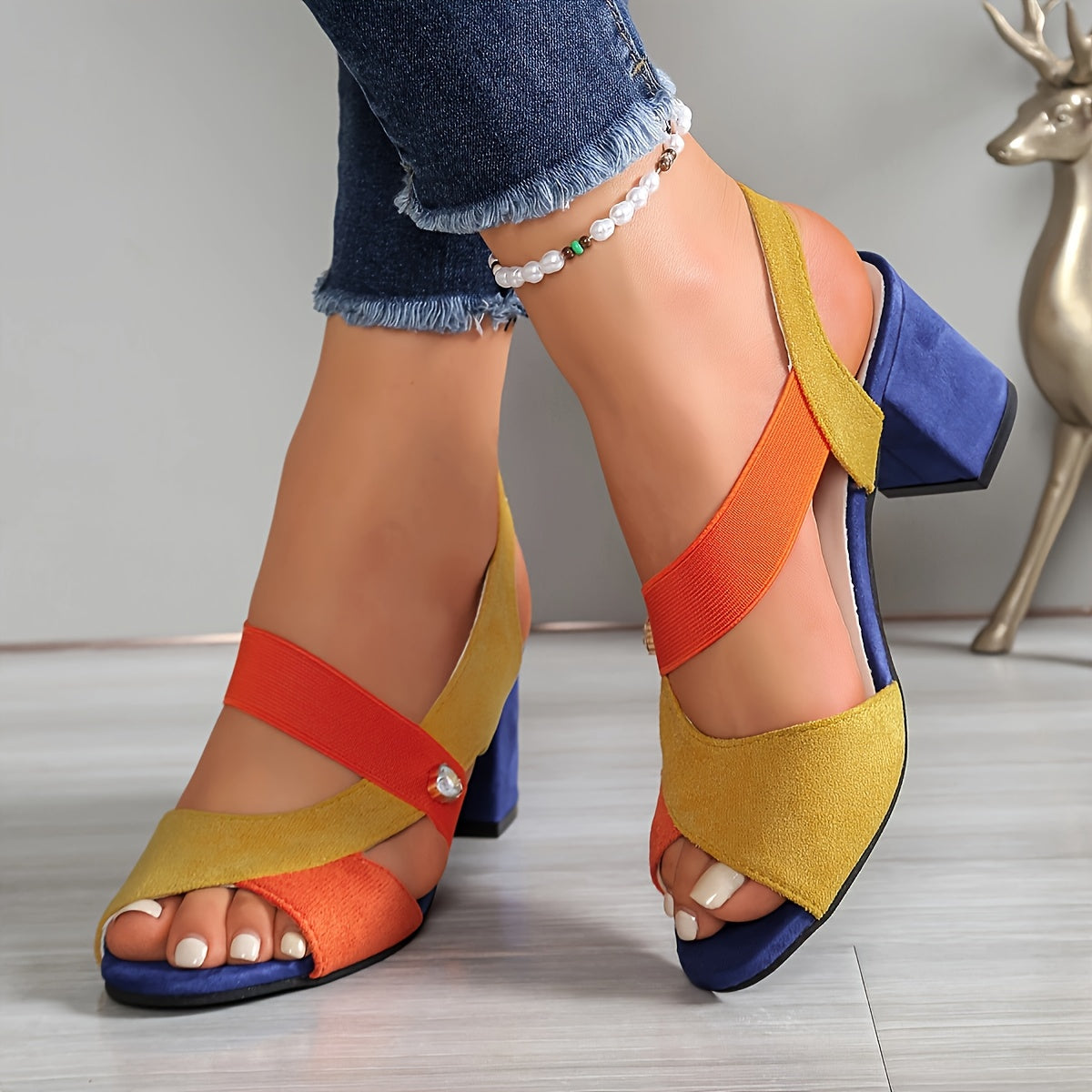 Elara | Cross Strap Comfort Hakken