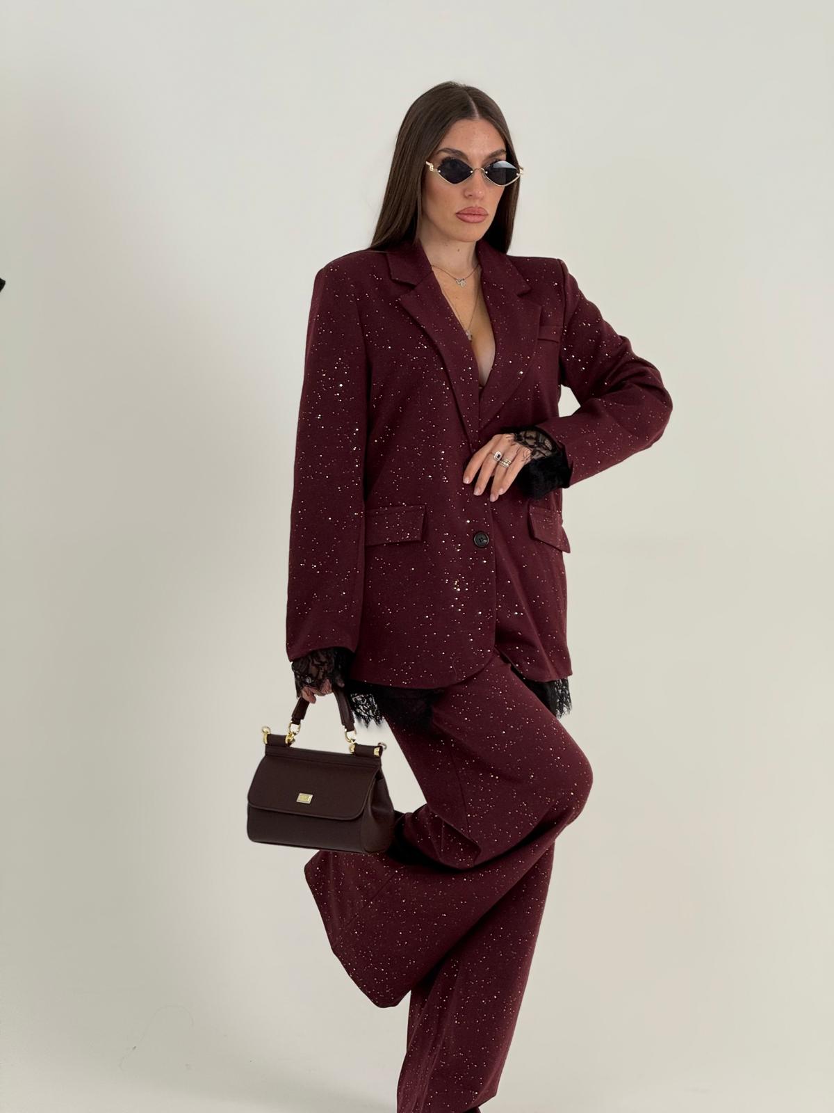 Elio | Elegante Glitter Getailleerde Pak