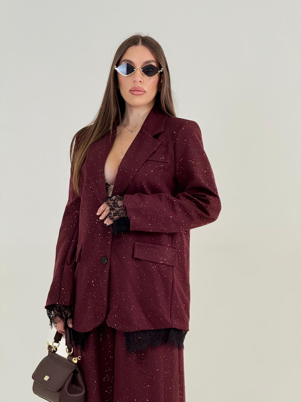 Elio | Elegante Glitter Getailleerde Pak