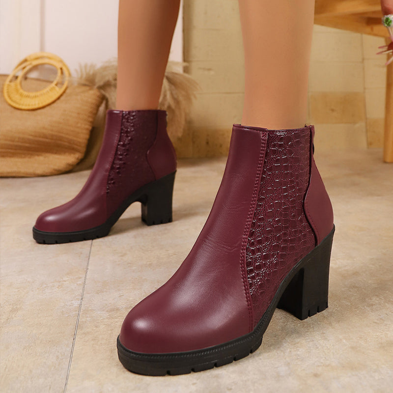 Karo | schoenen met dikke hak
