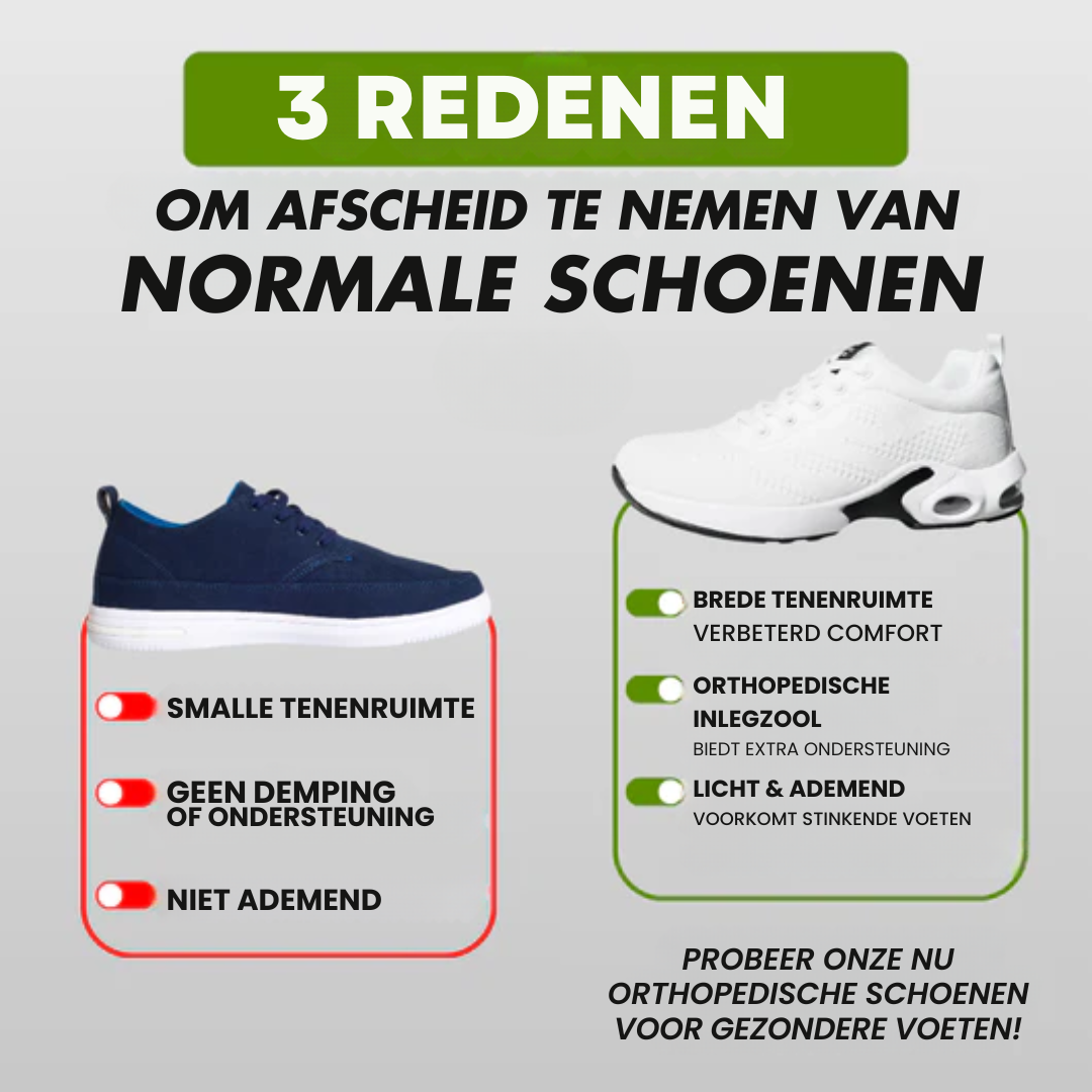 OrthoCare - Ergonomische schoenen met comfort de hele dag