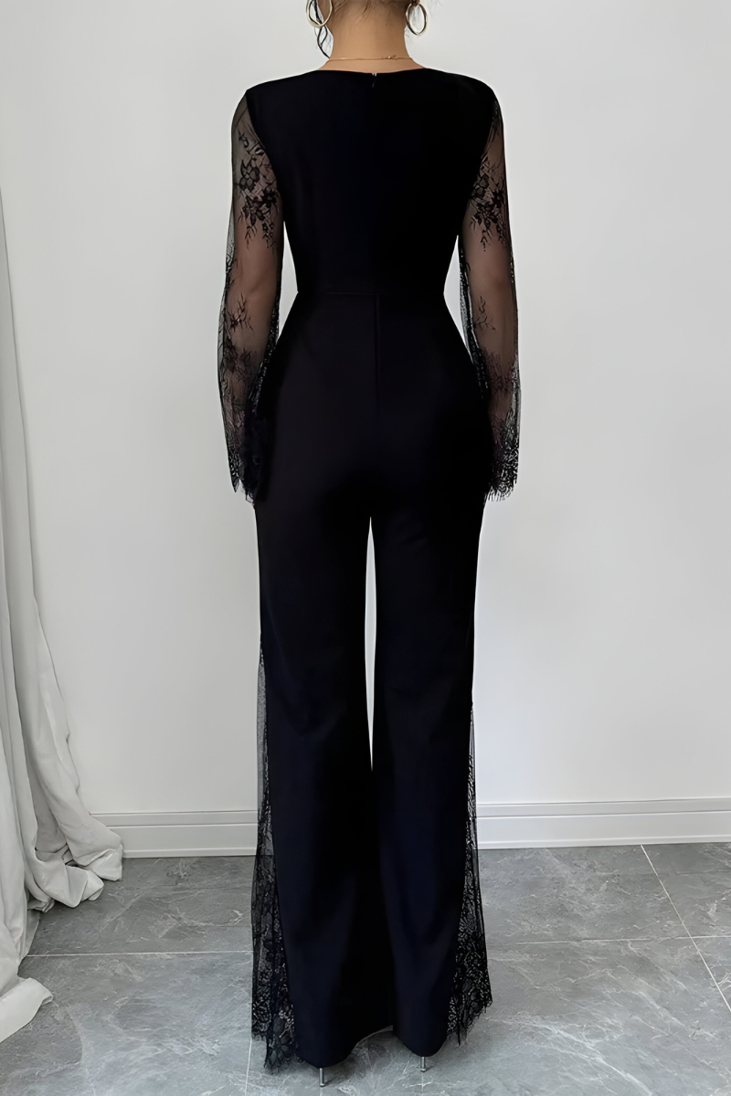Kira | Elegante Jumpsuit met Kantdetails