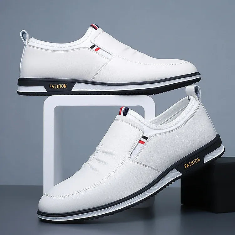 Daan | Casual orthopedische leren herenschoenen