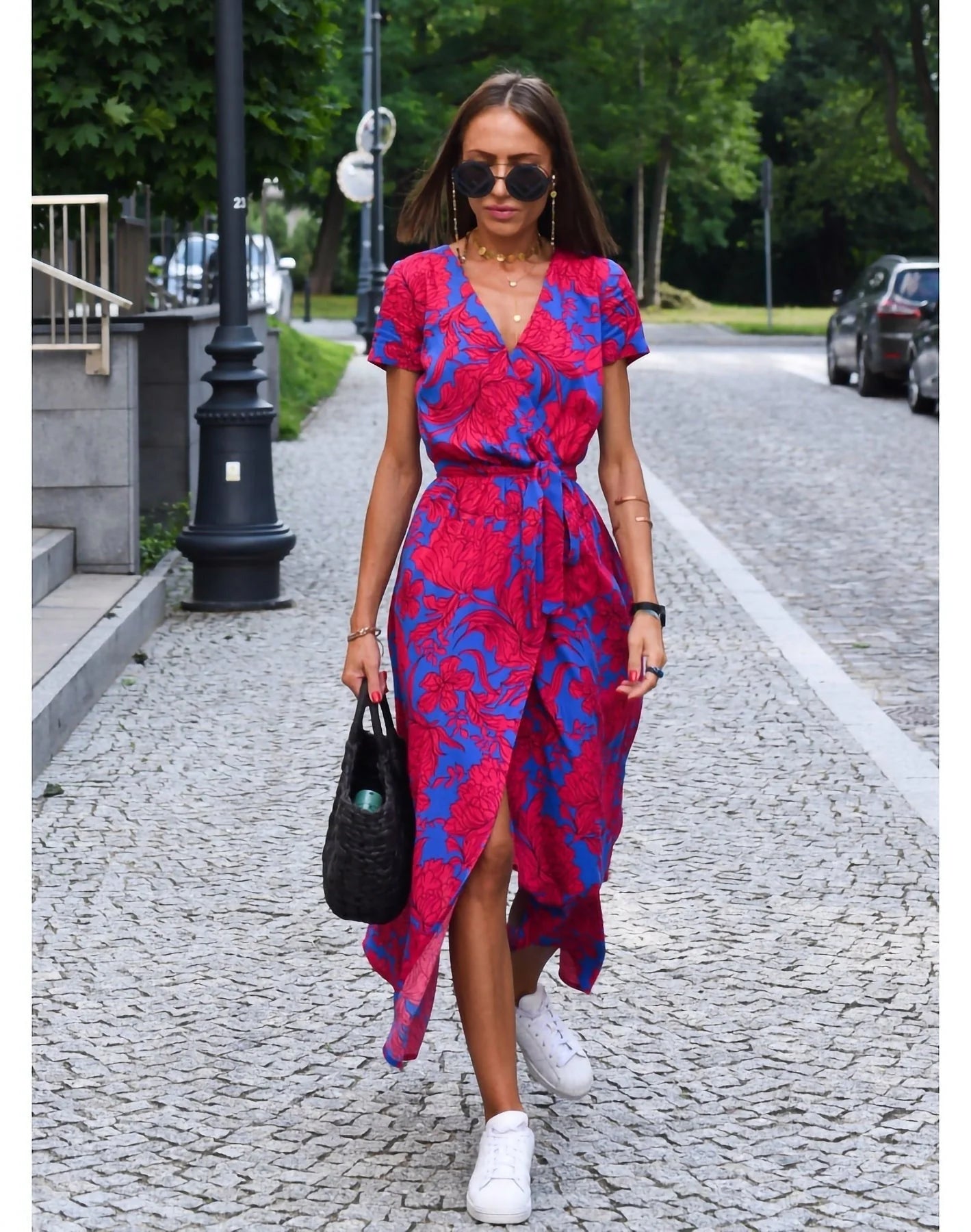 Anna | Jurk met bloemenprint