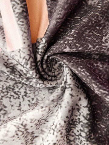 Marisa | Trui met grafische print en ritssluiting