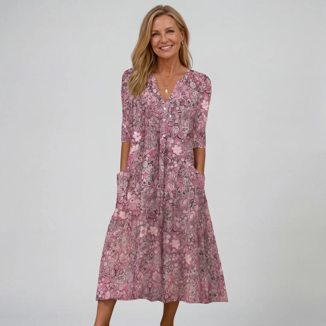 Aria | Elegante midi-jurk