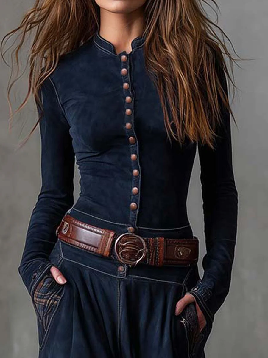 Michelle | Suède jurk met riem