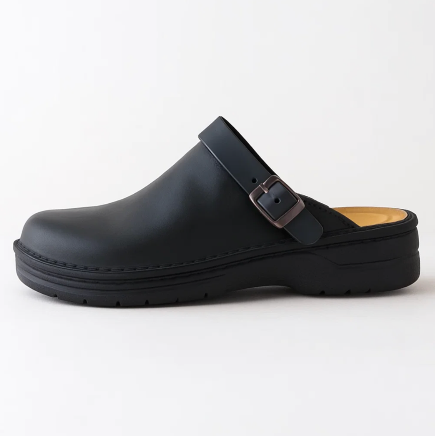 Lederen Comfort Clog