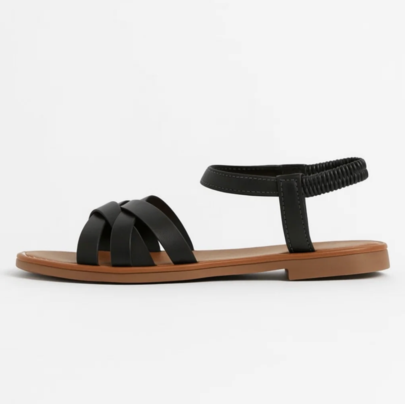 Gevlochten Leren Dames Sandalen