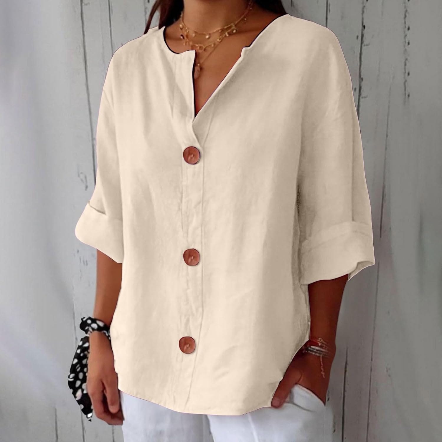 Verna | Breezy Linnen Shirt