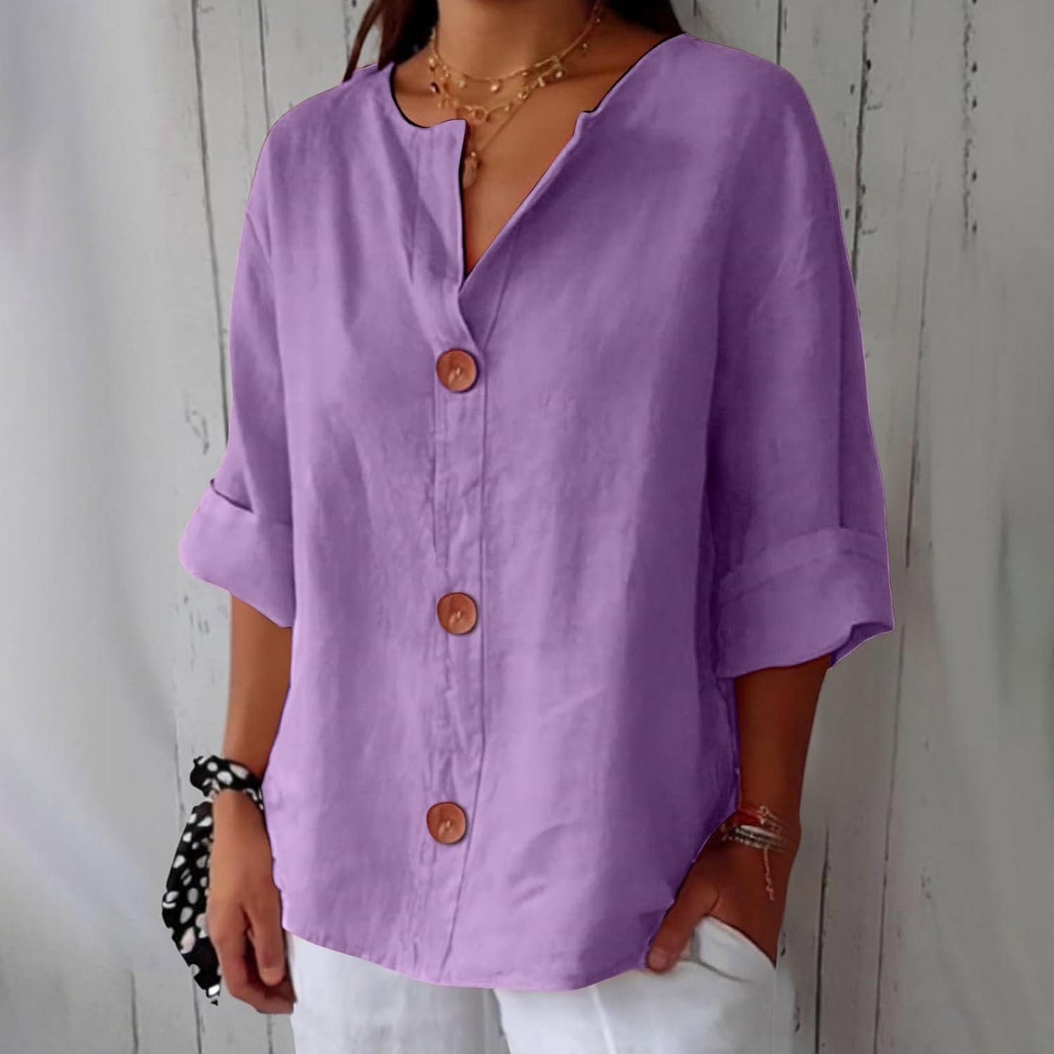 Verna | Breezy Linnen Shirt