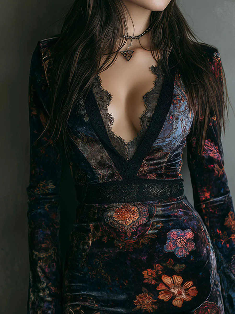 Lona | Elegante Fluwelen Minijurk