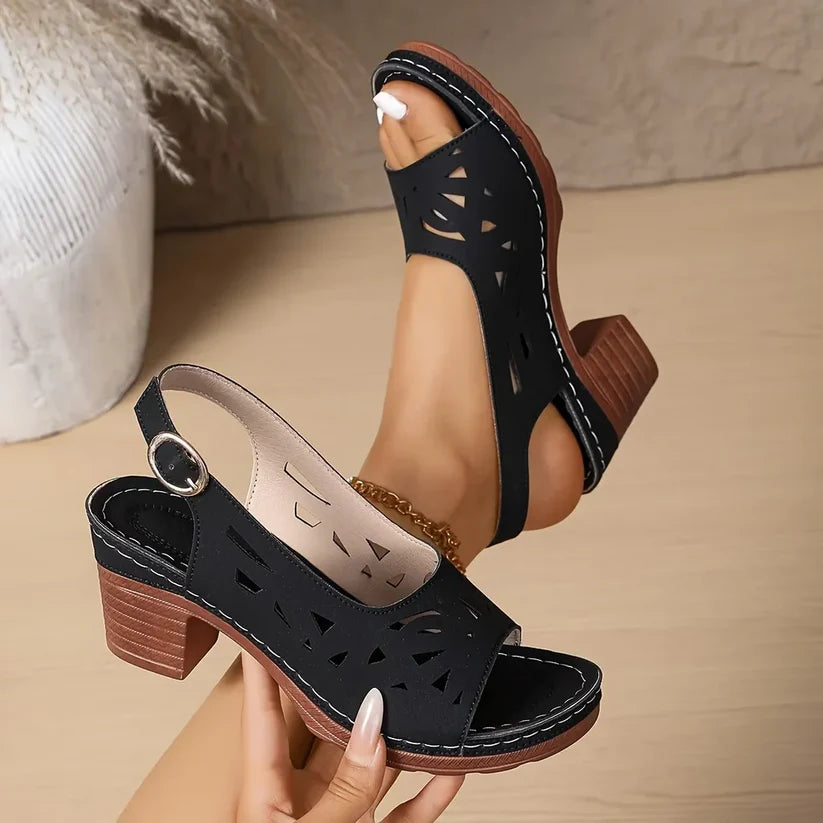 Zoë | Elegante Comfort Sandalen met Hak