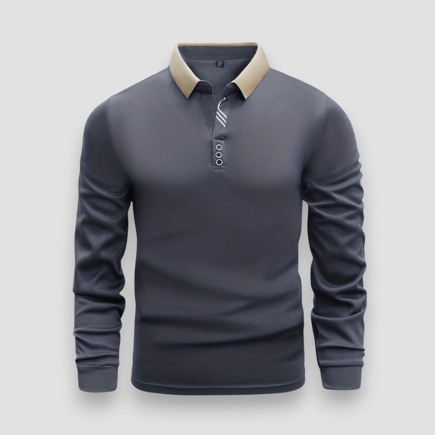 Timo | Poloshirt met lange mouwen voor heren
